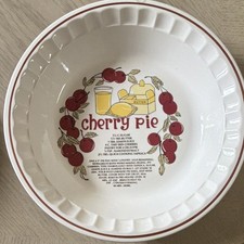 Royal China Jeannette Ceramic Pie Dish Set St...
