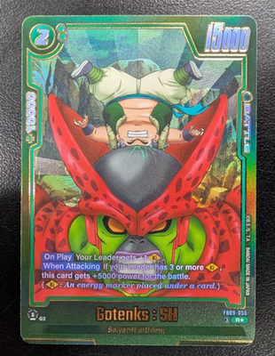 Gotenks : SH FB09-055 Alternate Art Dual Evolution Dragon Ball