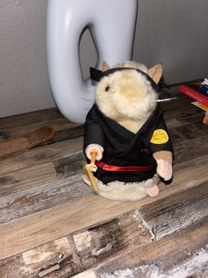 Gemmy Kung Fu Hamster Singing Fighting Hamster ''Kung Fu Fighting'' Works 
