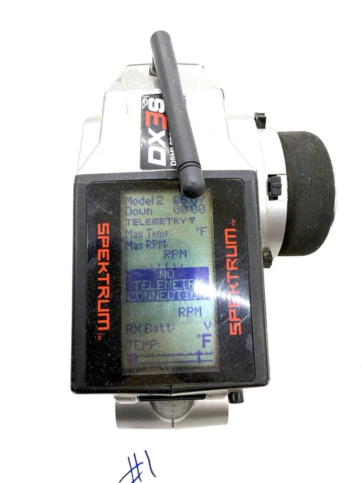 Spektrum DX3S DSM Sport Transmitter Radio Arrma Hpi Team Associated Traxxas - Image 3 of 4