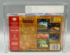Pokemon Stadium Nintendo 64 N64 Big Box W/ Transfer Pak New Sealed VGA 85 Graded