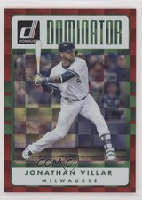 2017 Panini Donruss Dominators Red 148/149 Jonathan Villar #D-25 s3g