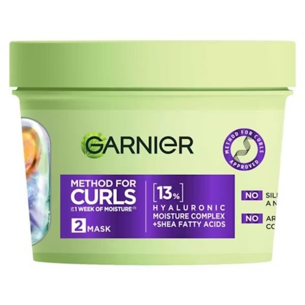 3 x Garnier Method For Curls Mask 370ml