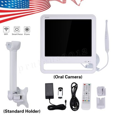 Dental 17'' LCD monitor with integrated camera wireless & Holder