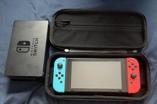 Nintendo Switch V2 32GB Console + Dock + Case Neon Joy-Cons - READ DESCRIPTION