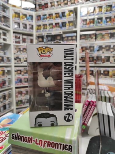 Funko Pop! Walt Disney With Drawing 74 Disney 100Th Special Original + Protector - Picture 4 of 9