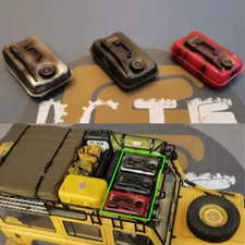 Simulation Mini Oil Drums Gep&auml;ckrock -Dachverkleidung F&uuml;r1/10RC Crawler Car TRX4