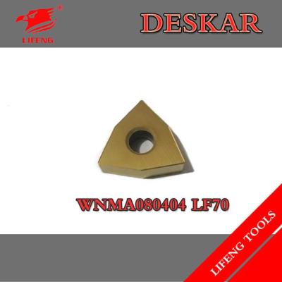 10pcs DESKAR WNGA080404 LF70 Ceramic Turning Inserts For Finishing Process