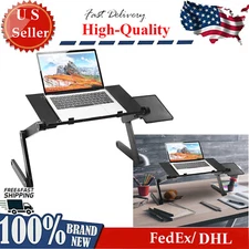 Portable Laptop Desk Foldable Lap Bed Tray Adjustable Table Stand Notebook Desk
