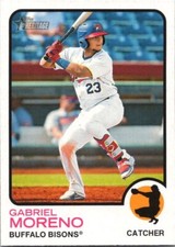 2022 Topps Heritage Minor League #190 Gabriel Moreno