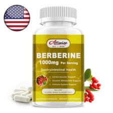 Berberine Supplement 1000mg per Serving - High Absorption Heart Health Support