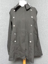 Julien Macdonald Star Cape Black Uk 12 Rrp £99 Ln027 Uu 03