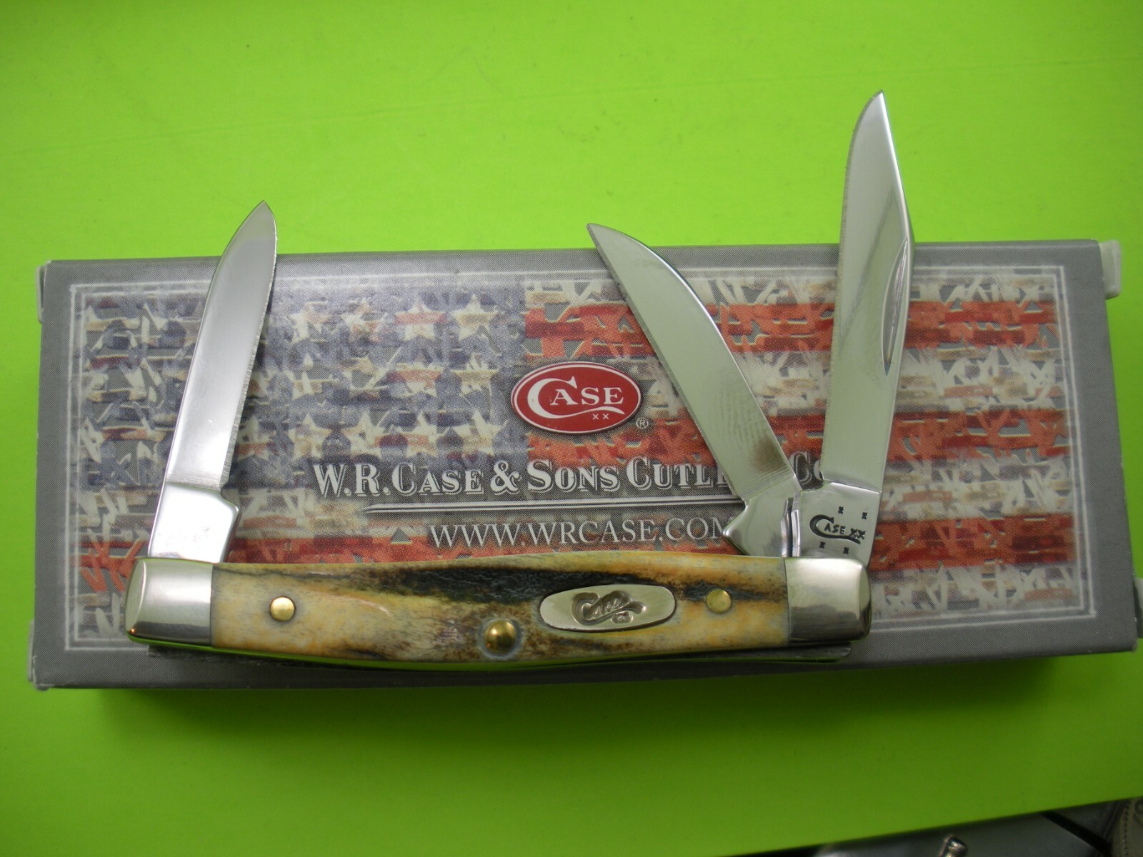 CASE STAG SMALL STOCKMAN KNIFE NEVER USED IN BOX # 5333 SS | eBay