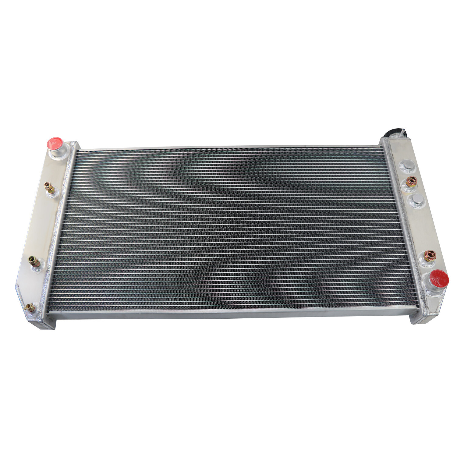 4 Rows Aluminum Radiator For 1982-1991 CHEVY GMC 6.2L DIESEL V8 Engines ...