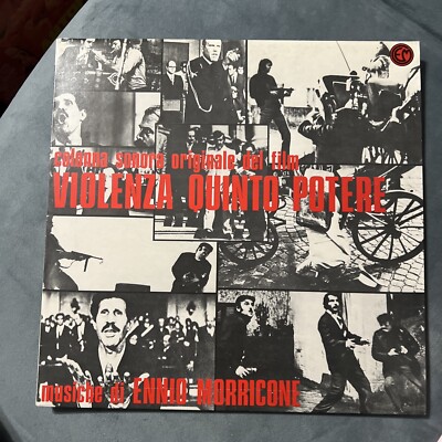 OST - SOUNDTRACK - VIOLENZA QUINTO POTERE - ENNIO MORRICONE 12''  LP 37/1000