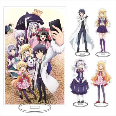 Isekai wa Smartphone to Tomo ni Acrylic Stand Figure Desktop Display Anime Toy