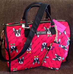 betsey johnson travel bags