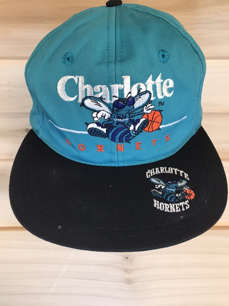 Charlotte Hornets Vintage Hat Twins Enterprise Adjustable
