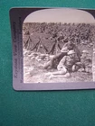 Stereo View Stereoview - W.W.1 Military Army Soldiers Soldier