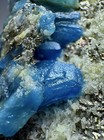 297 Gr Extraordinary Afghanite Pyrite & Lazurite Crystal Cluster Matrix Gemstone — photo 9