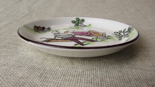 Vintage Gorringes, Small, Fine Bone China, Golfing Trinket Dish / Coaster - Picture 3 of 6