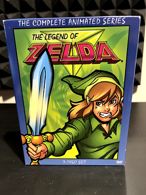 The Legend of Zelda - The Complete Animated Series (DVD, 2005, 3