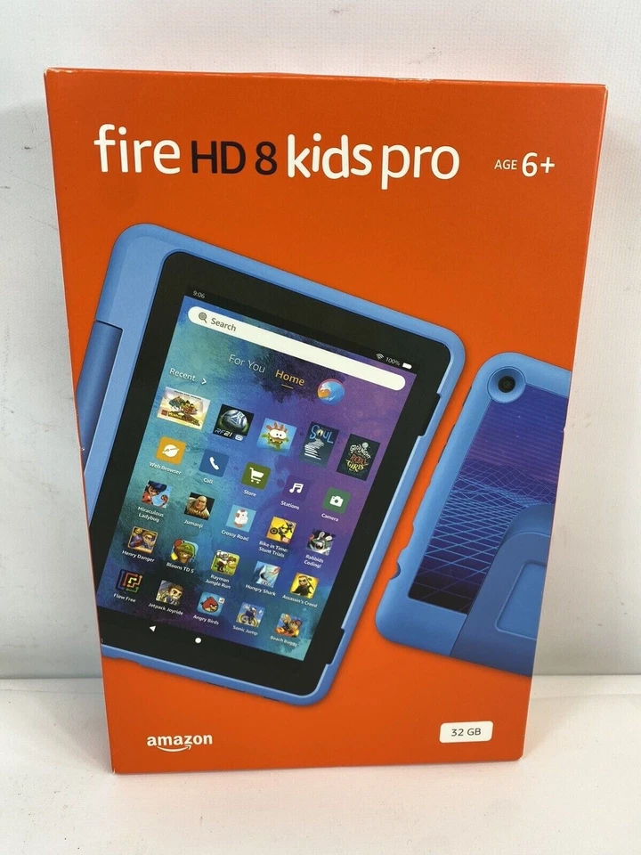 🔥🔥BRAND NEW! Amazon Fire HD 8 Kids Pro Tablet, 32GB, Color- Cyber Sky 🔥🔥 - Image 4 of 4