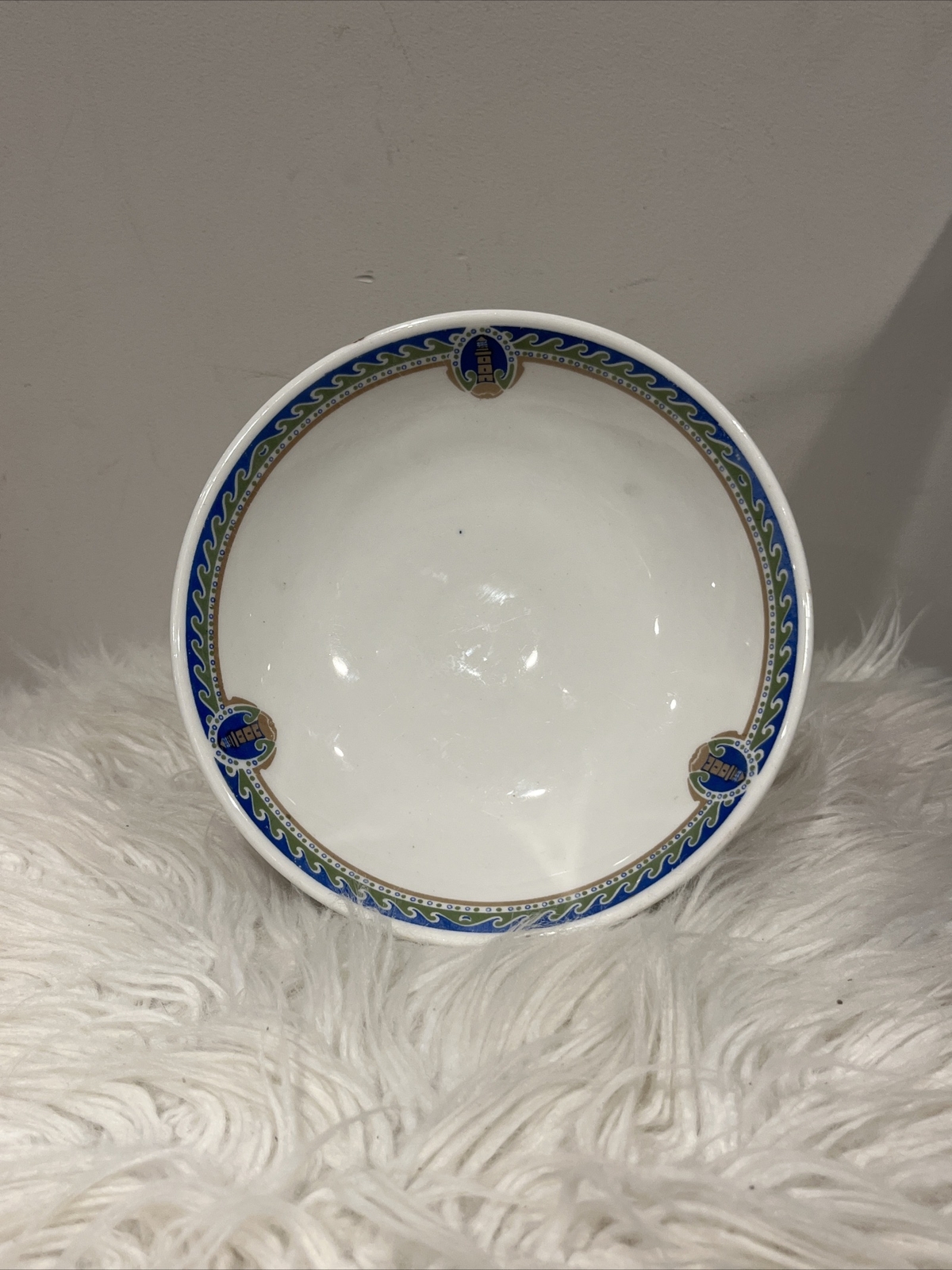 Pedestal Bowl / Plate Lighthouse Scammell's Lamberton China For Gimbel Brothers eBay