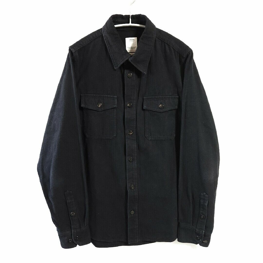 18aw VISVIM BLACK ELK SHIRT NEL size 2 Used Excellent++ 18aw VISVIM BLACK ELK SHIRT NEL size 2 Used Excellent++