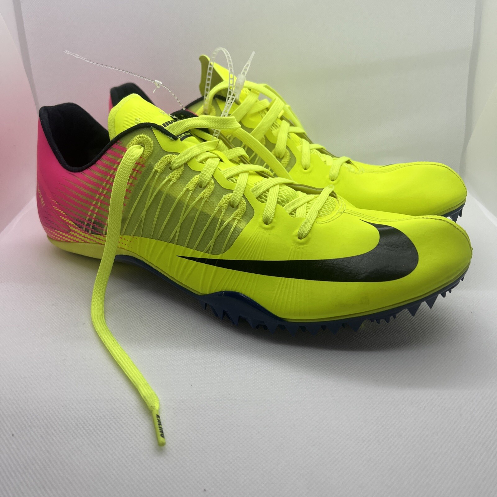 Nike Zoom Celar 5 OC Green Track Sprint Shoes Mens Size 12 | eBay