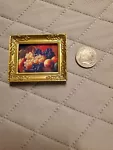 Framed Picture   Life of Fruit  DOLLHOUSE Miniature