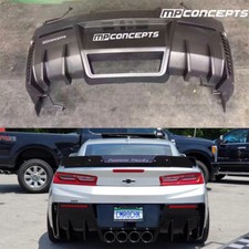 für Camaro 2016 - 2018 bis Mopf Heckstoßfänger Diffusor Hinten Endrohren Auspuff