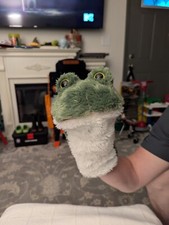 Aurora FROG HAND PUPPET PLUSH Adorable