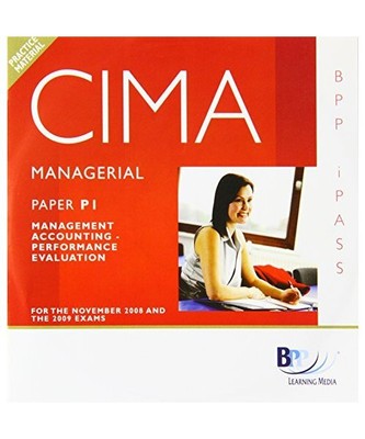 CIMA - P1: Management Accounting: Performance Evaluation: i-Pass, BPP Learning M