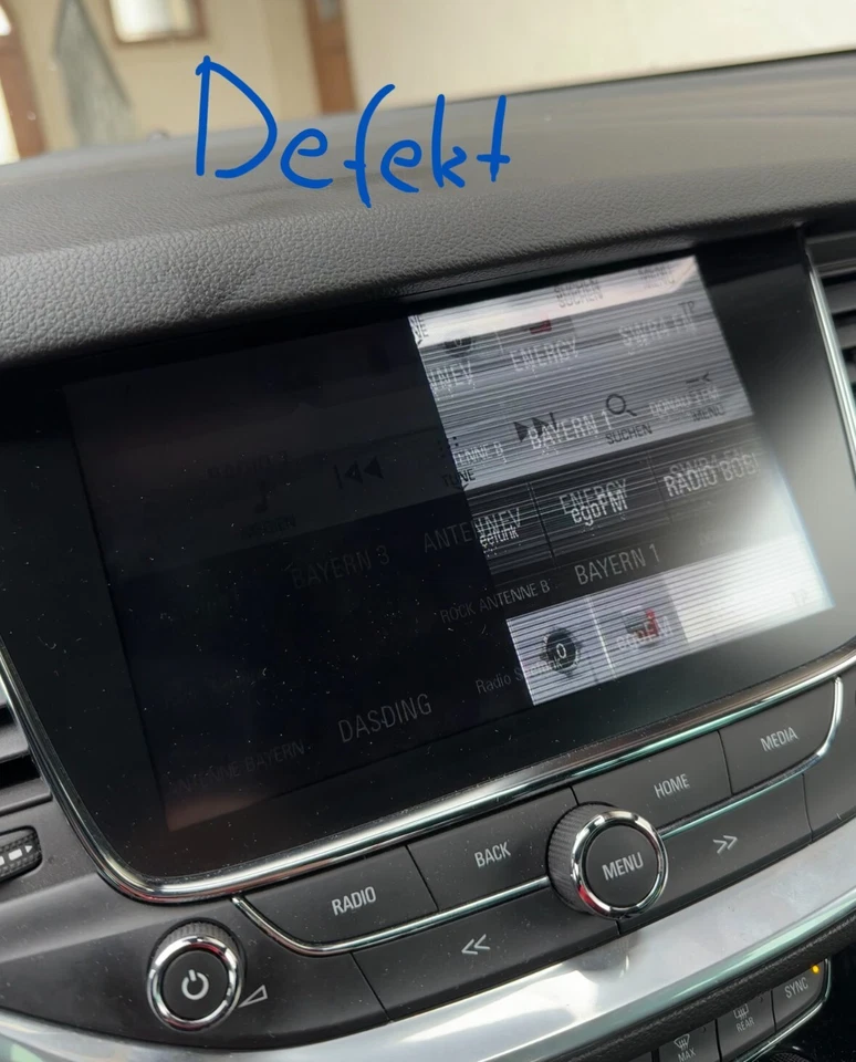 NEUWERTIG Intelilink 900 opel Astra K Radio Display Generalüberholt - Bild 3 von 4