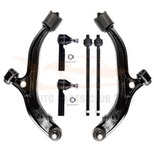 6Pcs Front Lower Control Arm Tie Rod End Fit For 1996-2000 Dodge Grand Caravan