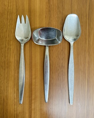 Vintage Mid Century Modern Gense FOCUS Sweden Serving Pieces 
