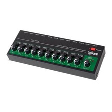 New Metal 10 Channel Stereo Mono Audio Mixer ...