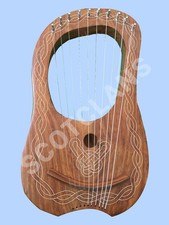 Lyra Harp Rosewood 10 Metal Strings/Rosewood Lyre Harp Metal Strings Free Case