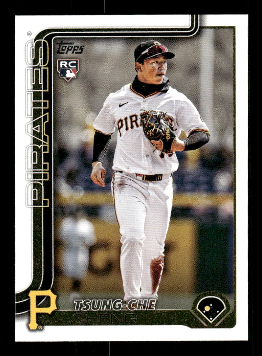 2025 Topps Update #US72 Tsung-Che Cheng Rookie Pittsburgh Pirates