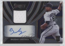 2020 Panini Select Rookie Jersey Auto 45/209 Brusdar Graterol #RJA-BG Auto 1h1