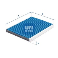 Ufi 34.103.00 Innenraumfilter Aktivkohle FüR Bravo Ii Stilo Lancia Delta Iii
