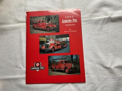 FDNY Book Fire Apparatus Journal Aherns Fox Apparatus New York City Fire  NEW