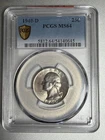1940D US Washington Silver Quarter Denver Mint, Lower Mintage, Semi-Key