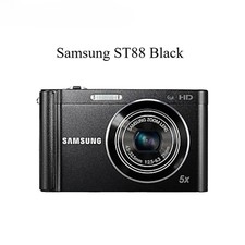 Samsung ST88 Digital Compact Camera 16.1MP 5x Optical Zoom Black Built-in Flash