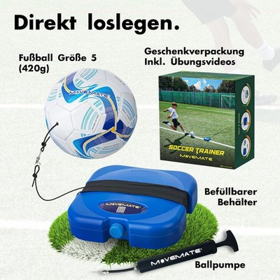 Movemate GmbH Movemate Soccer Trainer 420g Blau / weiß / blau