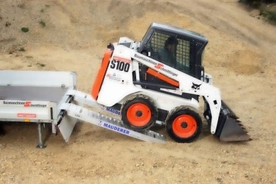 Alu Auffahrschienen 3000 kg, 358 cm Mauderer Auffahrrampe Verladeschiene Rampe