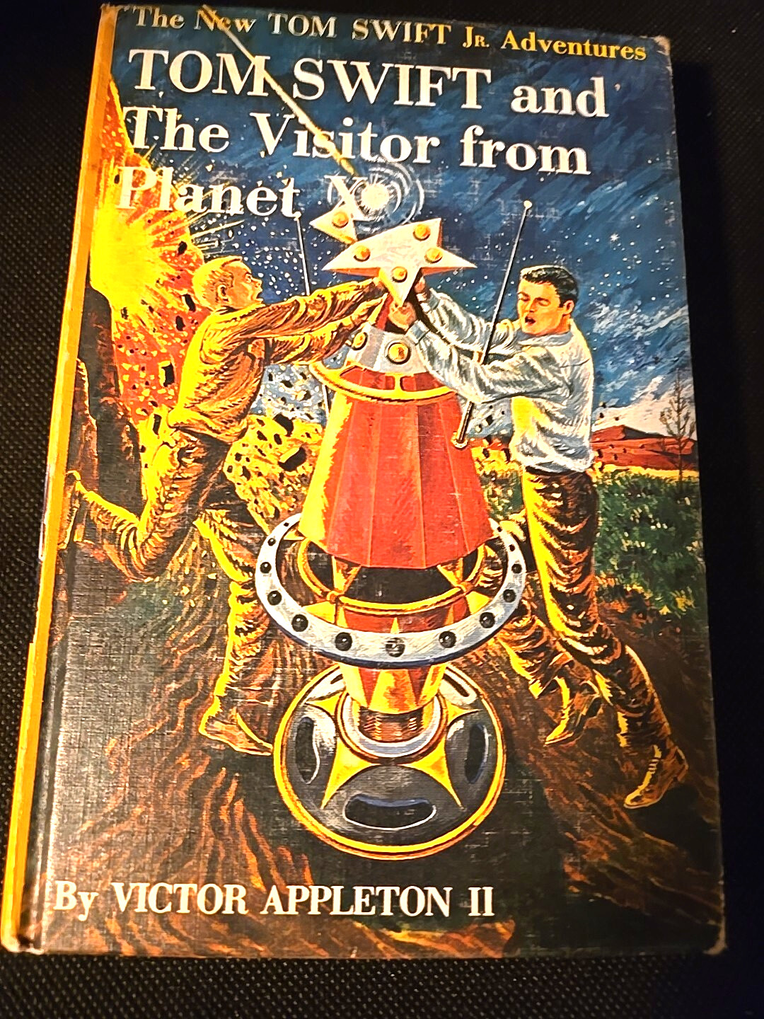 Tom Swift Jr And The Visitor From Planet X Victor Appleton II HC Series Book #17