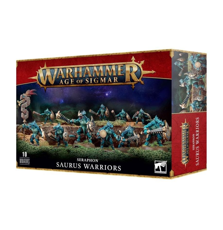 Games Workshop Warhammer Age of Sigmar Seraphon Saurus Warriors GWS 88-06