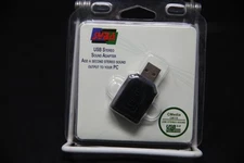 Syba SD CM UAUD USB Stereo Audio Adapter C Media CM119 USB 2.0 NEW Free Shipping